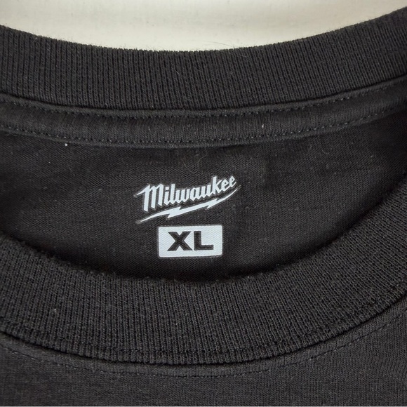 Milwaukie Men's‎ Black XL Short Sleeve Cotton Shirt - Picture 6 of 9